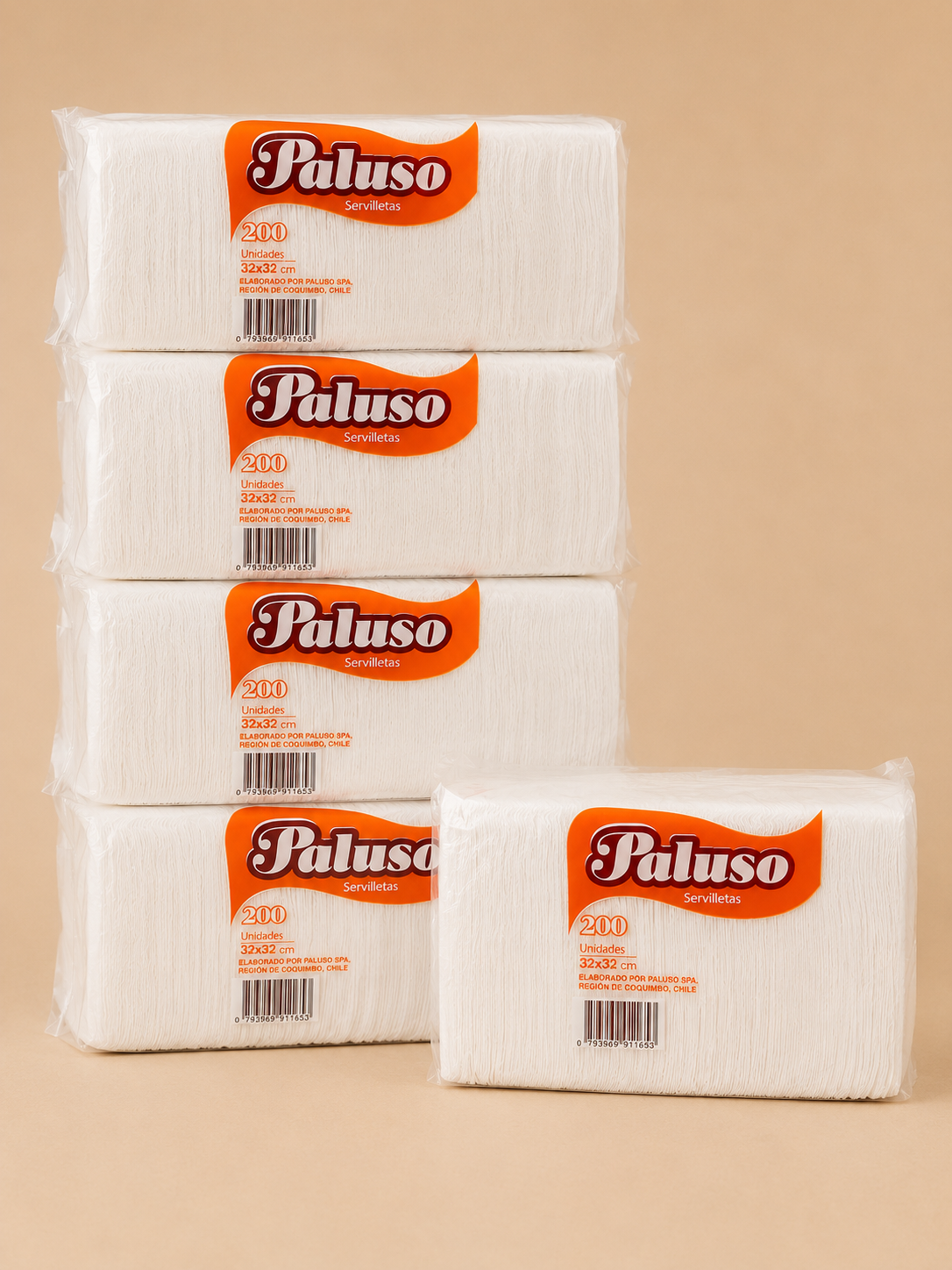 Servilletas para Restaurante 32 × 32 cm – 200 Unidades